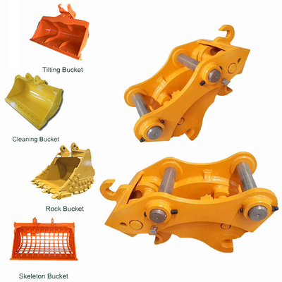 کوپلر سریع دستی Zhonghe برای مینی بیل مکانیکی، اتصال سریع بیل مکانیکی پین Grabber