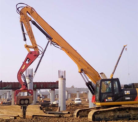 بوم رانندگی شمع بیل مکانیکی ساحلی 7.5 تن 400 دور در دقیقه برای CAT Kobelco Hitachi