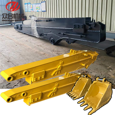 8 متري 10 متري 12 متري Excavator Sliding Boom Arm Q690 براي کوبلکو دوسان هیوندای