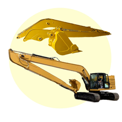 Quality Q355B Q690D Long Reach Excavator Reach Long Boom Arm Excavator Attachment