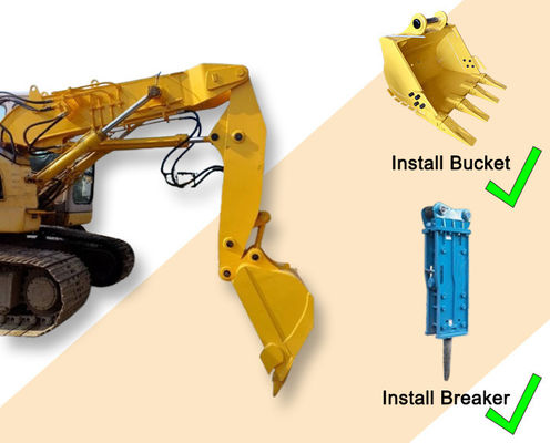 گربه Hitachi Komatsu Excavator تونل Boom Excavator کوتاه کردن بازو Excavator کوتاه کردن بوم بازو Excavator بوم و بازو Excavator بوم بازو کوتاه کردن بازو