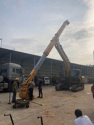 ضد لباس 10-40 تن بیل مکانیکی تلسکوپی بوم دو بخش برای  SY PC ZX