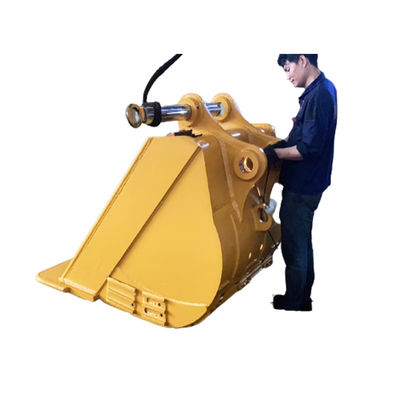 سطل بیل مکانیکی  1.4cbm بادوام , قطعات یدکی بیل مکانیکی سطل سنگ