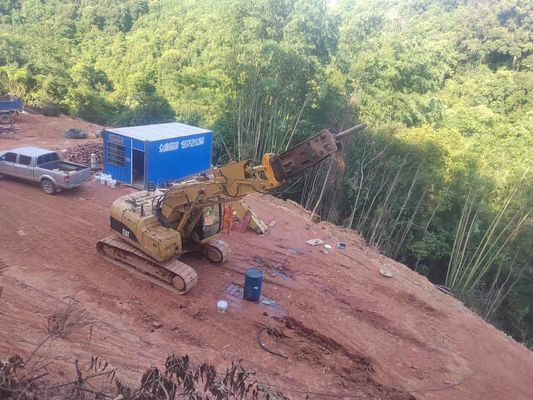 بیل مکانیکی کوتاه 320 بازوی تونلی چند منظوره Q355B مواد