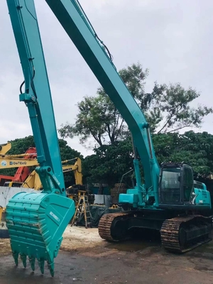 چوب بوم بیل مکانیکی SK200 Kobelco Attachments با سطل و سیلندر