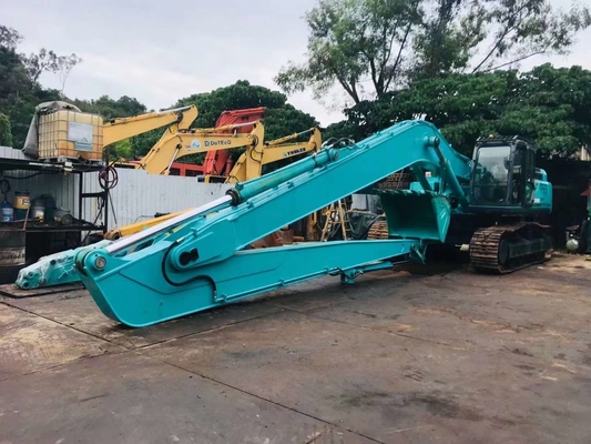 بیل مکانیکی CE 18M Long Reach Boom لوازم جانبی Kobelco با سطل و سیلندر