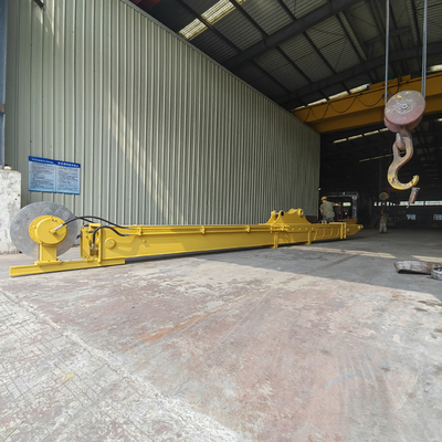 بازوی تلسکوپی CAT CAT320B 14M به طور گسترده در ساخت و ساز خیابان های شهری استفاده می شود