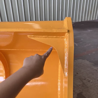 سطل تمیز کردن گودال گلی بیل مکانیکی  Komatsu Min Q355B NM400 HARDOX500