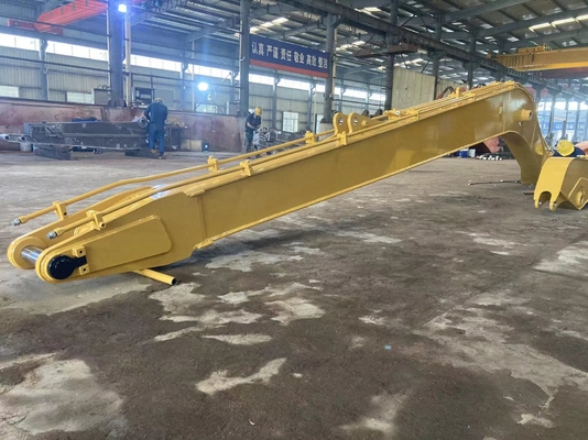 بازوی بیل مکانیکی طولانی مدت تضمینی 10M-18M با سطل و سیلندر برای کاترپیلار