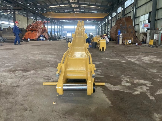 بازوی بیل مکانیکی طولانی مدت تضمینی 10M-18M با سطل و سیلندر برای کاترپیلار