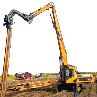 بوم رانندگی شمع بیل مکانیکی ساحلی 7.5 تن سرعت 40 حداکثر برای CAT kobelco Hitachi