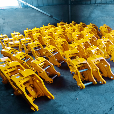 امن و موثر Excavator Quick Coupler، هیدرولیک Quick Hitch با پین برای گربه های hitachi komatsu sanny