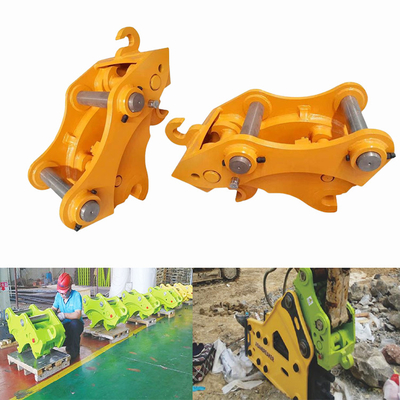 امن و موثر Excavator Quick Coupler، هیدرولیک Quick Hitch با پین برای گربه های hitachi komatsu sanny