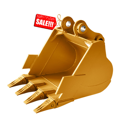 سطل استاندارد بیل مکانیکی Q355B , سطل سنگ بیل مکانیکی عمومی 0.8 1 cbm