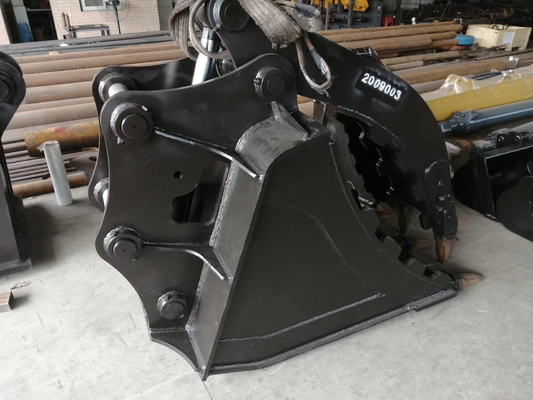 سطل شست بیل مکانیکی بادوام و مقاوم در برابر سایش 0.6cbm برای PC120 ZX130 SH150
