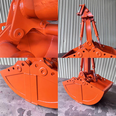 گرم زرد / خاکستری / و غیره Komatsu ماندگار بالکه clamshell بالکه مینی حفاری برای حفاری بالکه سیب بالکه ریک بالکه
