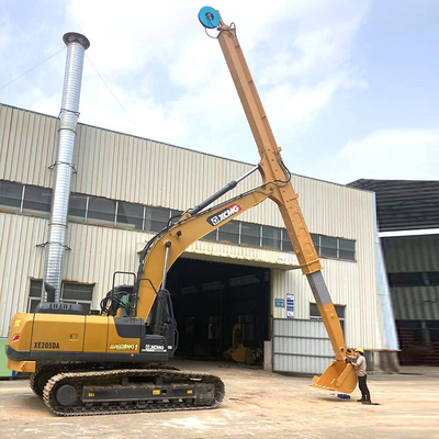 بوم تلسکوپی بیل مکانیکی کاترپیلار CAT320 14 متری HG785 Q355B
