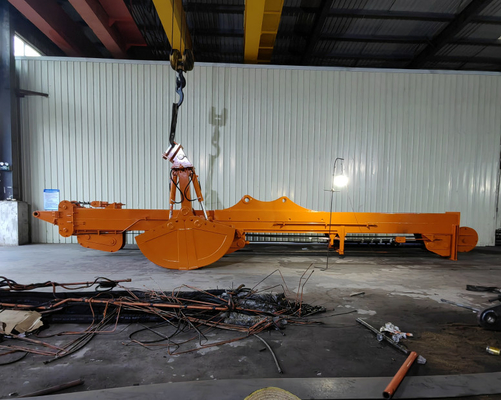 بیل مکانیکی پمپ بتن بوم تلسکوپی سه بخش بوم بلند برای CAT Hitachi Kobelco