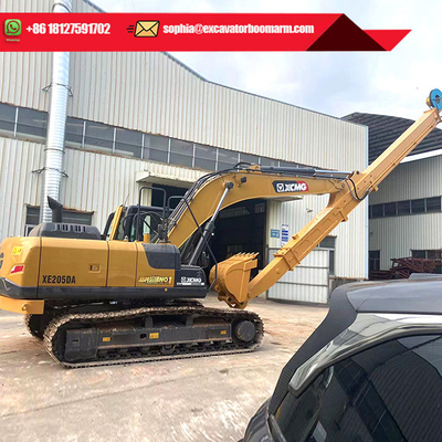 Manual/Automatic Control System Excavator Telescopic Boom 16m 18m Reach