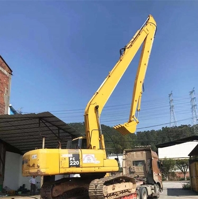 گواهینامه CE Excavator Long Arm Booms 17m 18m Q355B زرد / قرمز / سبز