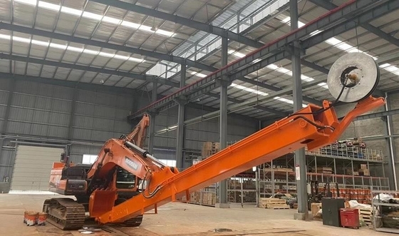 هيدرولیک Telescoping Excavator Boom با کارایی بالا گرفتن Telescopic Boom برای گربه های Hitachi