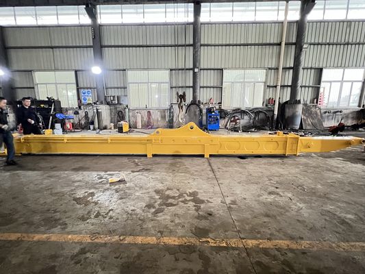 ضد لباس 10-40 تن بیل مکانیکی تلسکوپی بوم دو بخش برای  SY PC ZX