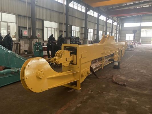 بوم تلسکوپی بیل مکانیکی 1cbm 16m با پشتیبانی ویدیوی فنی برای  Hitachi Volvo