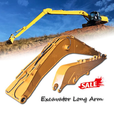 بازوی بلند بیل مکانیکی CE Antiwear 18 متری، OEM ODM Excavator Long Reach Boom 20-50 تن برای PC120 320