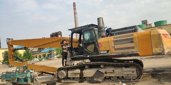 مینی Excavator Long Reach Demolition Boom برای ZX60 PC120 CAT316 حفاری حفاری بلند
