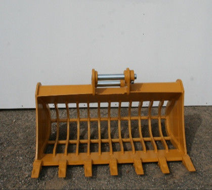 استاندارد تایید شده CE Q355B MN400 سطل سنگ برای حفاری 320d, سطل برای بازوی بروم حفاری