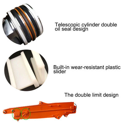 قدرت بالا 0.1CBM Excavator Sliding Arm برای Hitachi Komatsu Kato گربه Excavator بازوی تلسکوپی بازوی تلسکوپی بوم Excavator بوم بازو Excavator بازو بلند بازو بلند