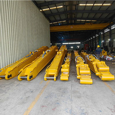 بازوی بلند مدت حفاری سفارشی، OEM ODM 8-30 متر بازوی بلند مدت برای CAT Hitachi 6-120 تن حفاری بازوهای بلند