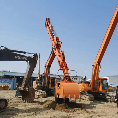 Antiwear 20-50ton تلسکوپی بیل مکانیکی بوم سه بخش 25 متر 30 متر 32 متر CAT SY PC ZX
