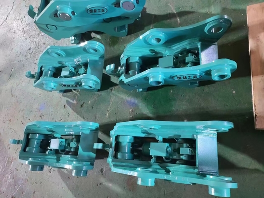 امن و موثر Excavator Quick Coupler، هیدرولیک Quick Hitch با پین برای گربه های hitachi komatsu sanny