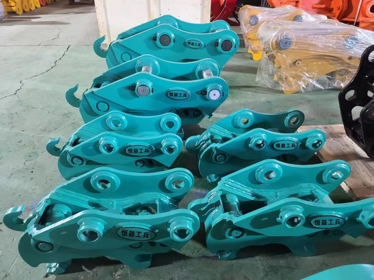 امن و موثر Excavator Quick Coupler، هیدرولیک Quick Hitch با پین برای گربه های hitachi komatsu sanny