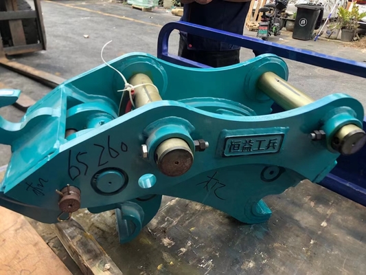 امن و موثر Excavator Quick Coupler، هیدرولیک Quick Hitch با پین برای گربه های hitachi komatsu sanny