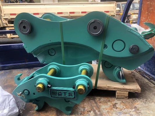 امن و موثر Excavator Quick Coupler، هیدرولیک Quick Hitch با پین برای گربه های hitachi komatsu sanny