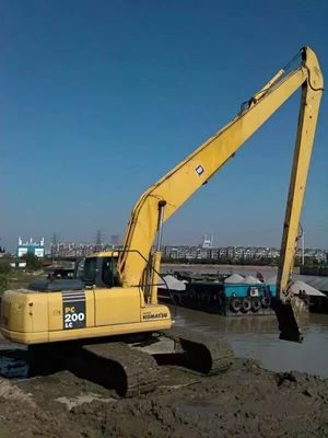 حفاری بازوی گسترده هیوندای R215 سفارشی Q355B / Q690D برای مهندسی زمین 20T-40T