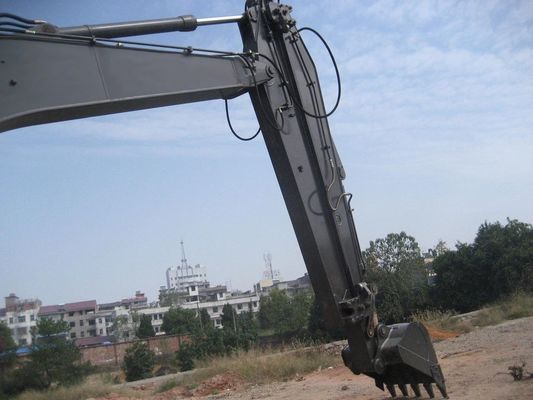 CAT323 Excavator Sliding Arm 23T برای Caisson Jacking مهندسی لوله های فاضلاب Q355B عمر طولانی