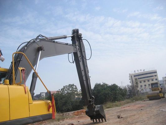 CAT323 Excavator Sliding Arm 23T برای Caisson Jacking مهندسی لوله های فاضلاب Q355B عمر طولانی