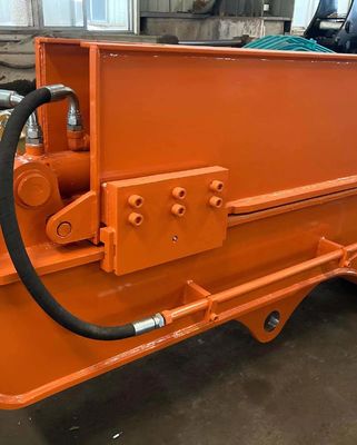 CAT323 Excavator Sliding Arm 23T برای Caisson Jacking مهندسی لوله های فاضلاب Q355B عمر طولانی