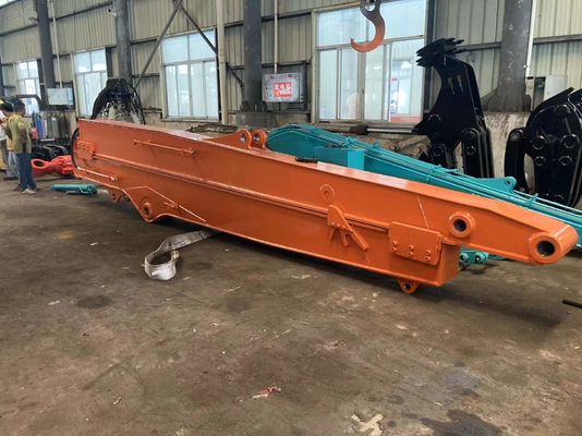 بازوی کشنده حفاری SK350 سبز / زرد 35T برای تونل لوله فاضلاب مهندسی شهری طراحی دو لایت