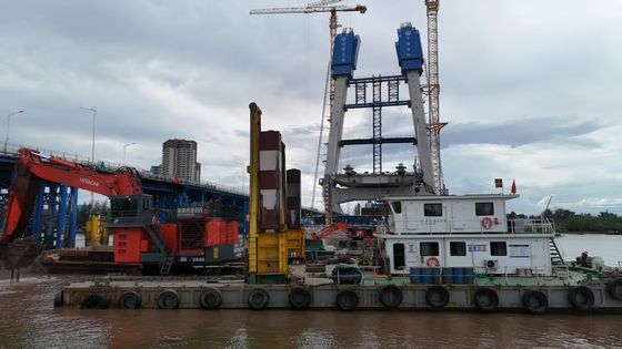 بازو بلند حفاری با سطل و سیلندر برای  KOBELCO Hitachi