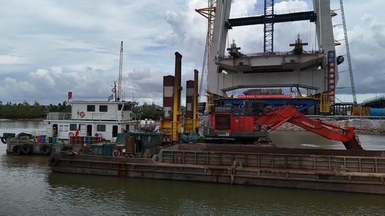 بازو بلند حفاری با سطل و سیلندر برای  KOBELCO Hitachi