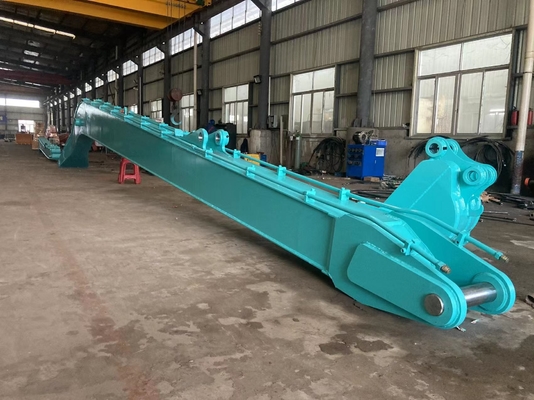 بیل مکانیکی 18 متری دوبخشی مقاوم در برابر سایش بازوی بلند برای SK220 SK200