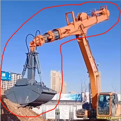 Antiwear 20-50ton تلسکوپی بیل مکانیکی بوم سه بخش 25 متر 30 متر 32 متر CAT SY PC ZX
