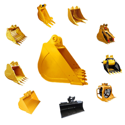 سطل سنگ سنگین بیل مکانیکی Volvo Ec290 Q355B MN400 Hardox500