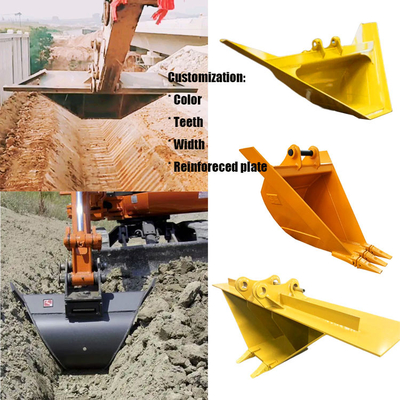 سطل خندق ذوزنقه ای برای بیل مکانیکی، سطل بیل مکانیکی برای CAT320 CAT315 PC200