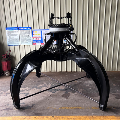 سنگ گیر بیل مکانیکی دوار پوست پرتقال Q355B NM400 Hardox500