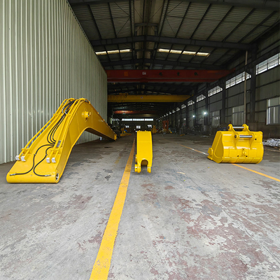OEM ODM 20-50ton CAT320 ZX490 16M 18M بیل مکانیکی بازوی بلند برای حفاری طولانی